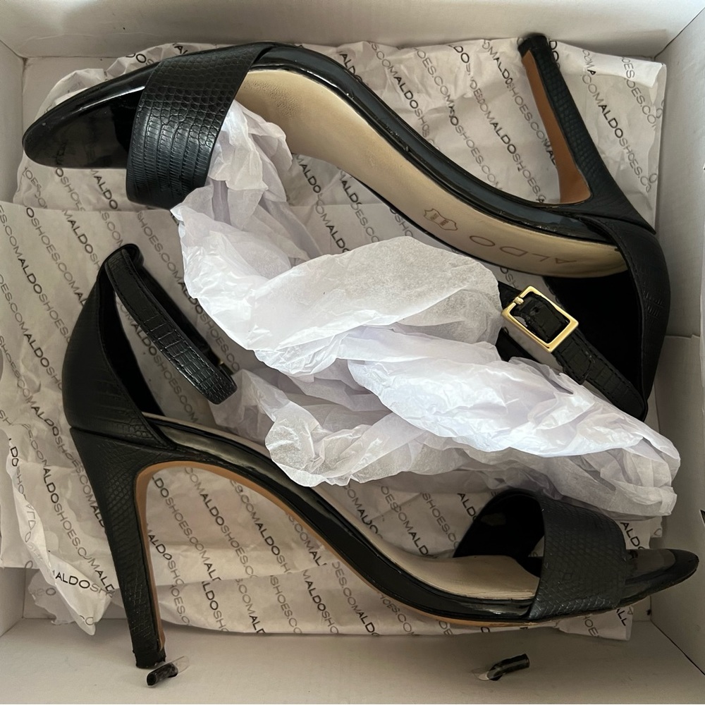 ALDO strap heels